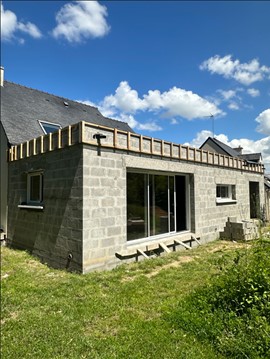 EXTENSION SUR LA COMMUNE DE PLUNERET avant